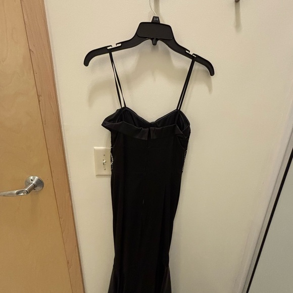 B Darlin Black and White Prom Dress - mordernwear.com